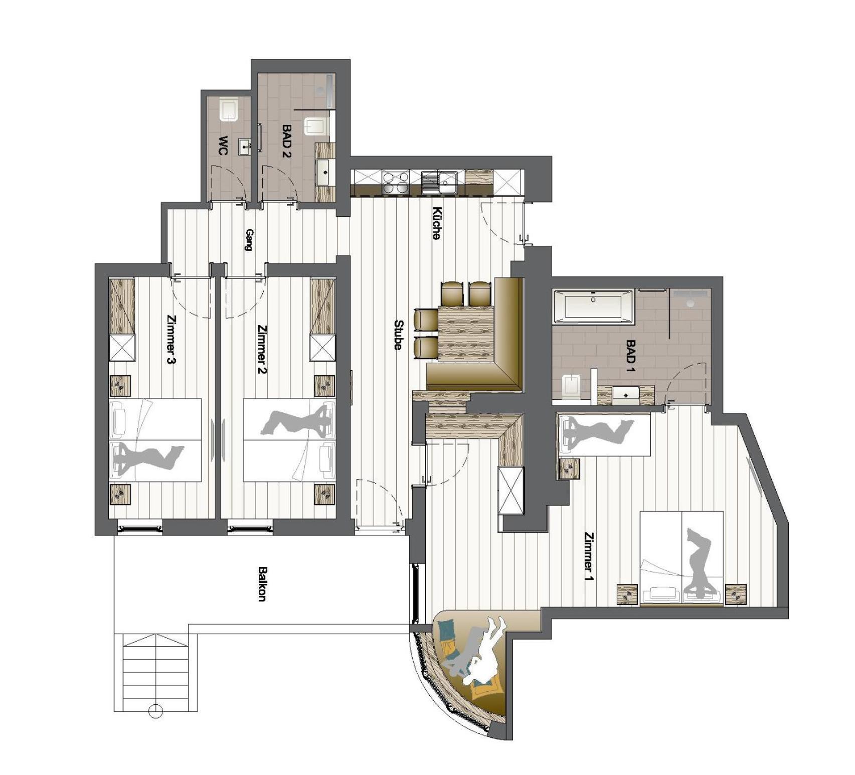 Hotel-Appartement Ferienhof Герлос Екстер'єр фото